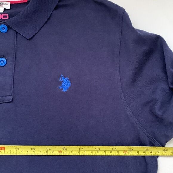 U.S.Polo Assn Cotton Long Sleeve Embroidered Logo Shirt Size L - Picture 3 of 11